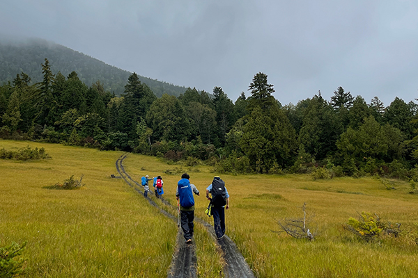 ハリウ登山部